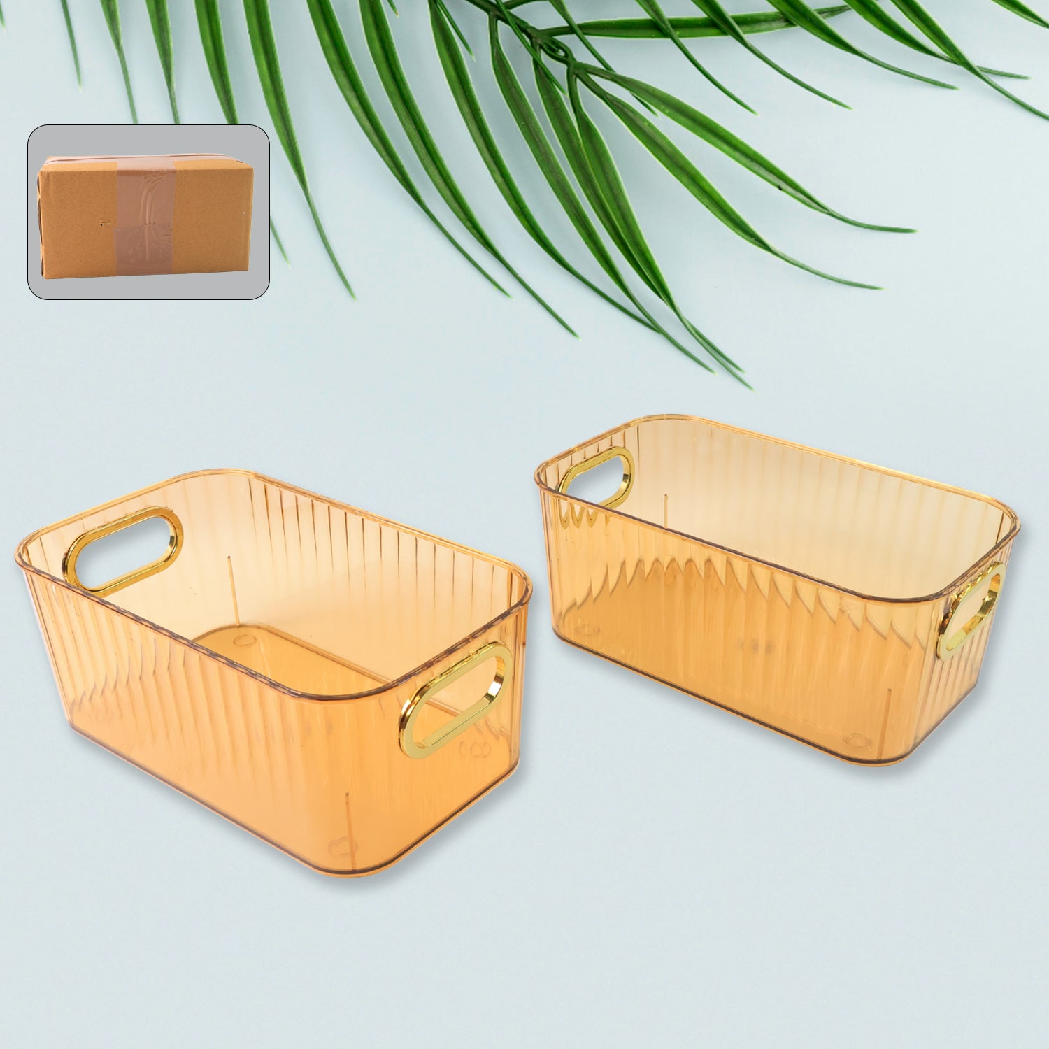 Stylish Ribbed Plastic Storage Stylish Ribbed Plastic Storage